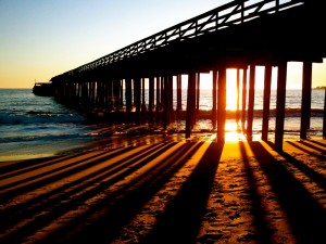 Concrete Ship Sunset